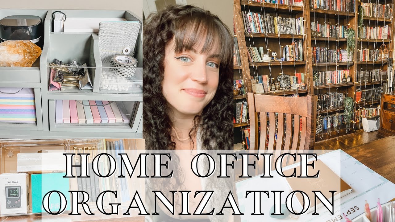 ORGANIZE MY NEW OFFICE WITH ME ✏️📓📎
