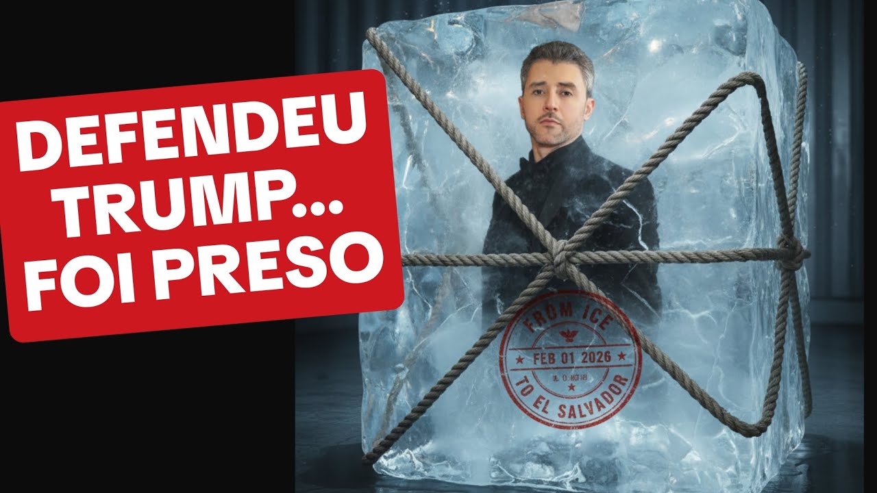Puxou saco de Trump… e acabou preso pela imigração dos EUA