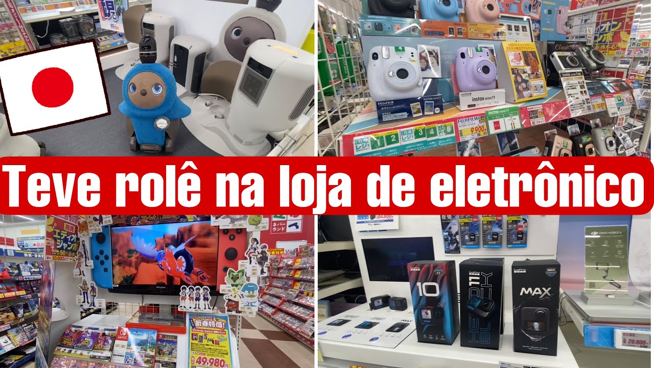 Vlog: Loja de eletrônicos no Japão + Fomos no lixão de Toyohashi