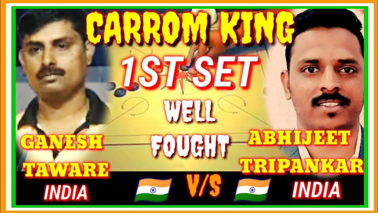 🌍 WORLD CHAMPIONS 🌍 1ST SET || ABHIJIT TRIPANKAR (INDIA) V/S GANESH TAWARE (INDIA) #nationalplayers