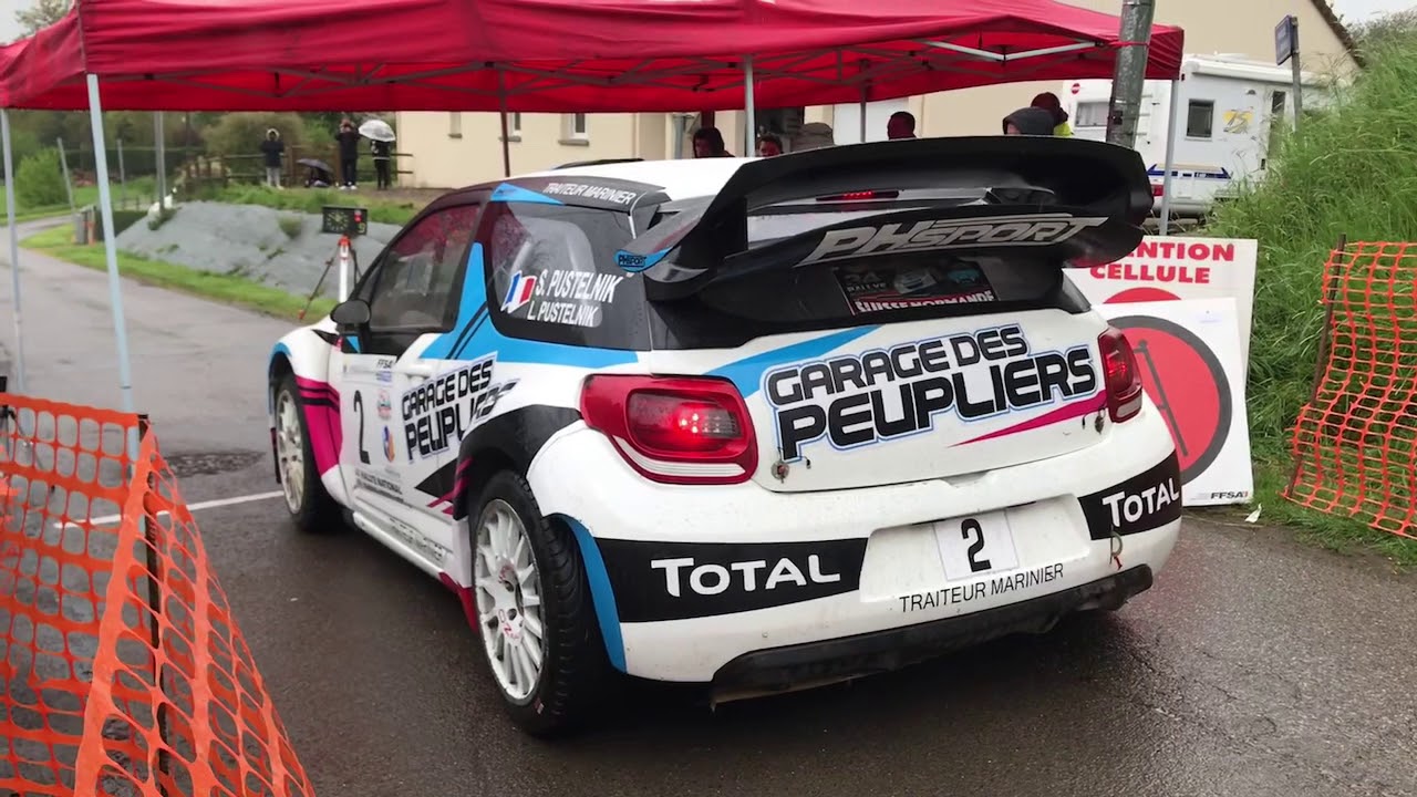 Rallye Suisse Normande 2018. [Départ pure Sound.]