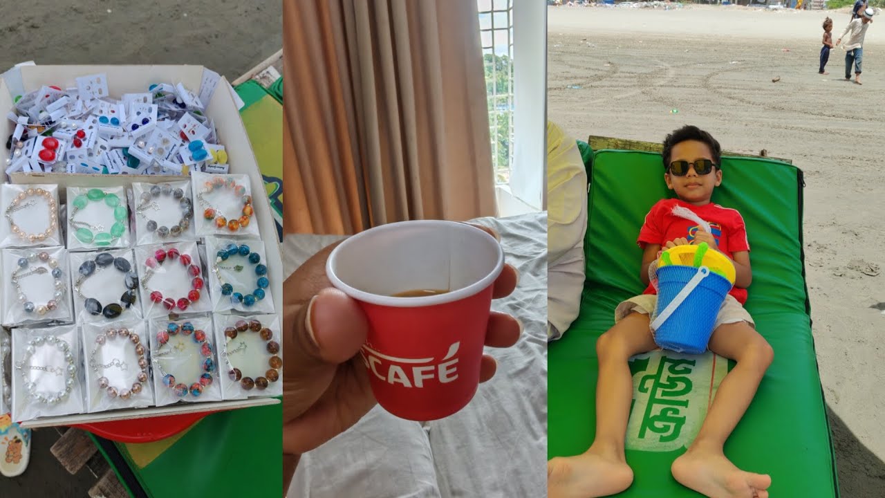 “সকালের হাওয়ায় সমুদ্রের শান্ত ছোঁয়া 🌊☀️ | কক্সবাজারের মর্নিং ভাইবস 💙