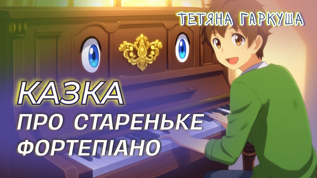 КАЗКА ПРО СТАРЕНЬКЕ ФОРТЕПІАНО |  КАЗКИ | КРАПЛІ ДОЩУ