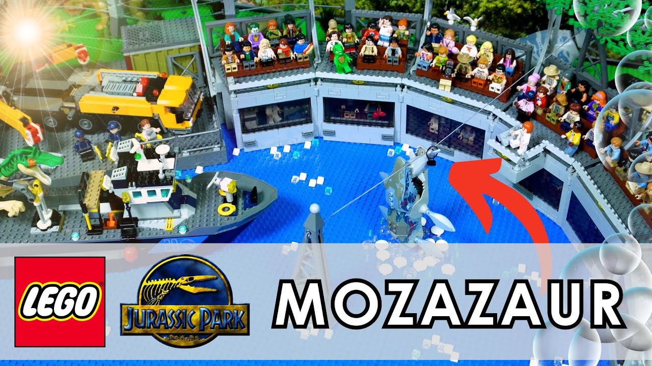 LAGUNA MOZAZAURA! 🦈 | Maciek i Klocki