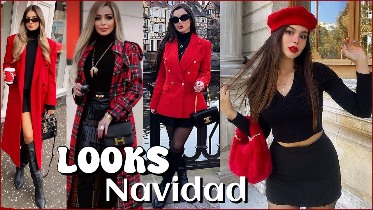 OUTFITS NAVIDAD 2024 | Ideas de Outfits para Navidad 2024 | Moda mujer outfits navideños