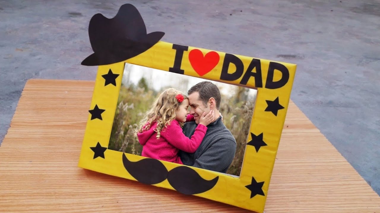 Best DIY Fathers Day Photo Frame Gift Ideas During Quarantine | Fathers Day Gifts | Fathers Day 2020