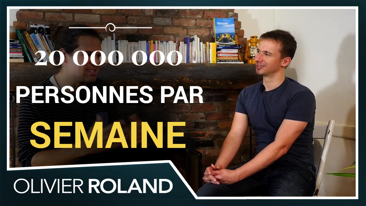 Comment Sylvain Carufel touche 20 MILLIONS de personnes par semaine