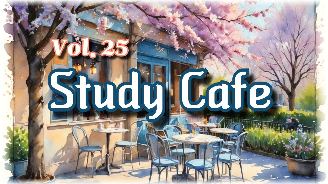 Deep Focus Vol.15 ☕Spring Cafe Piano Music for Study, Work & Peaceful Moment