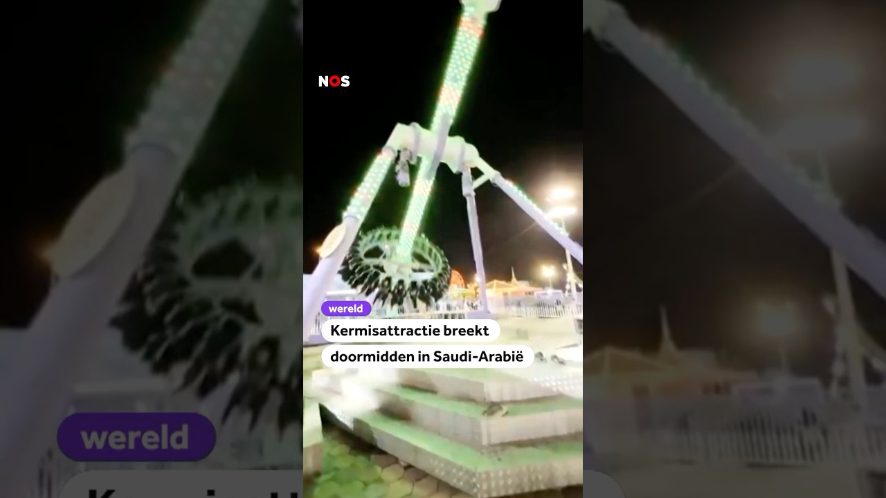 Kermisattractie breekt doormidden in Saudi-Arabi&euml;