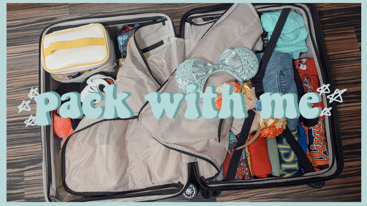 pack with me (disney world edition)