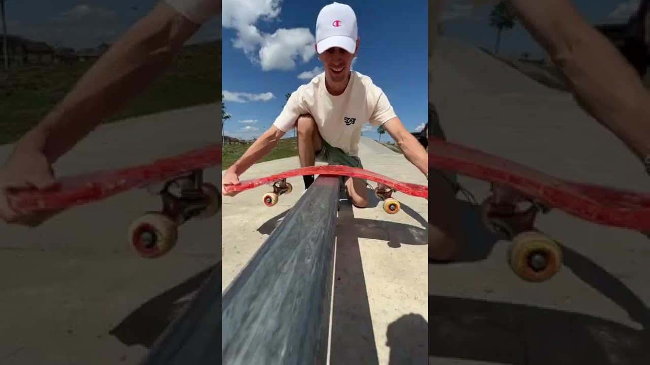 САМЫЙ ГОРЯЧИЙ в мире скейтборд!!