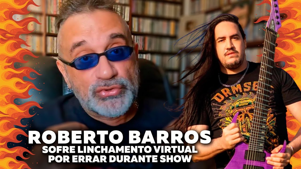 Roberto Barros - E seu Linchamento Virtual por Fãs do Angra