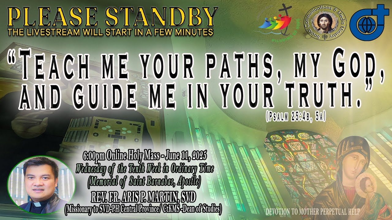 11 June 2025, 6:00pm, Wednesday | Live Now Holy Mass at the Diocesan Shrine of Jesus #OnlineMass