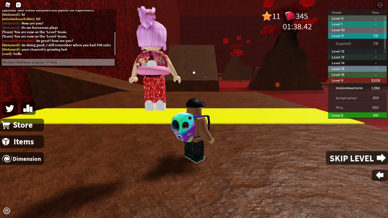 ASMR EATING BUTTERSCOTCH HARD CANDY & PLAYIING ROBLOX SPEED RUN 4 PART 20  | ASMR TY