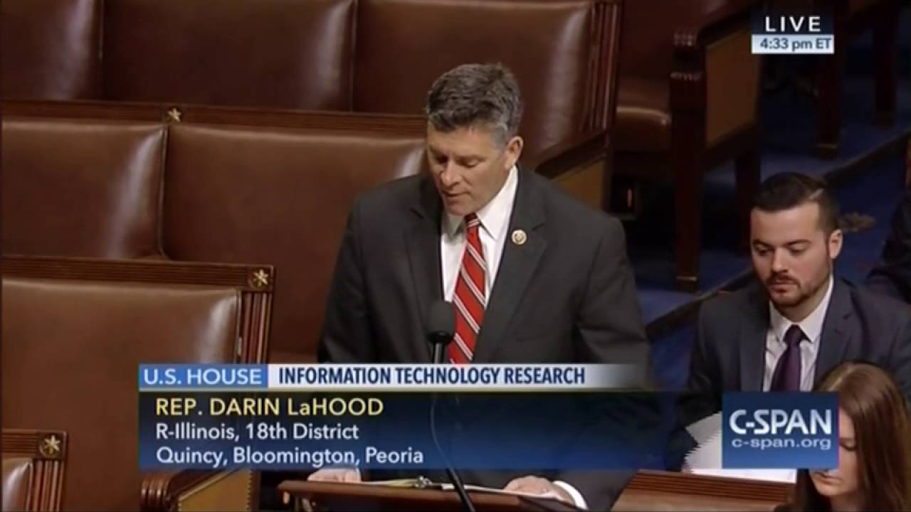 Rep. Darin LaHood Floor Statement on H.R.5312, the NITRD Modernization Act