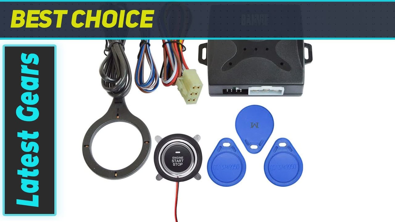BANVIE RFID Push Engine Start Button & Keyless Go System: Best Anti-Theft Solution for Your