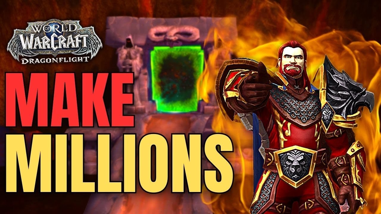 WoW Make 1 MILLION Gold with TRANSMOGS EASY