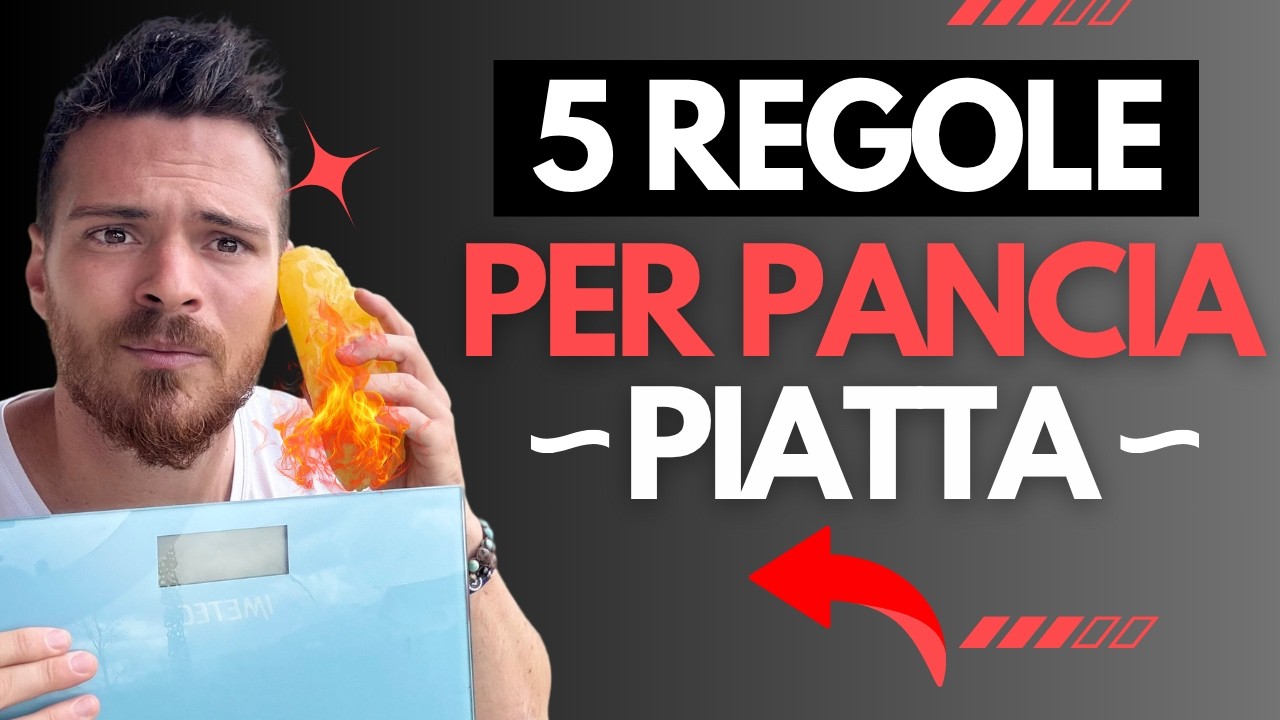 Copia Questa DIETA per Dimagrire la Pancia in 4 Settimane Senza Diete Estreme