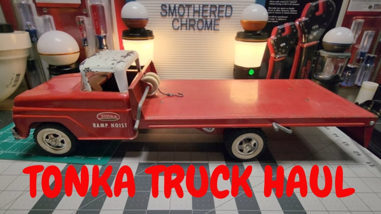 RARE VINTAGE TONKA, NYLINT, AND BUDDY L TRUCK HAUL 1950'S, 60'S AND 70'S