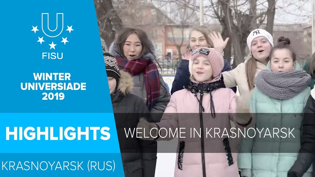 Welcome for the 29th WU 2019, Krasnoyarsk.❄️