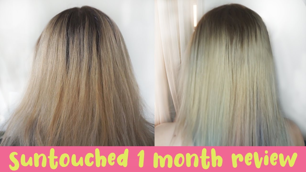 Suntouched Hair Lightener review || One month trial!