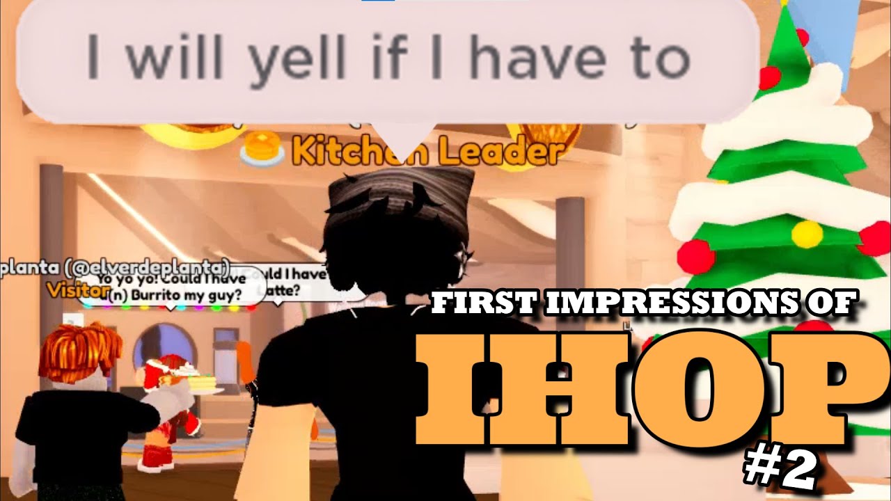 FALSE PERMANENT BAN FROM NEW IHOP?! | First Impressions of Pancake Place | ROBLOX