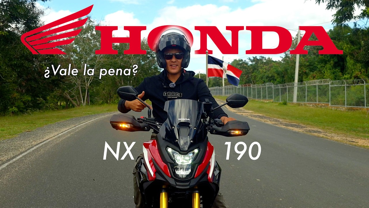 ¿Vale la Pena la Honda NX 190 2026? | Primeras Impresiones en RD 🇩🇴
