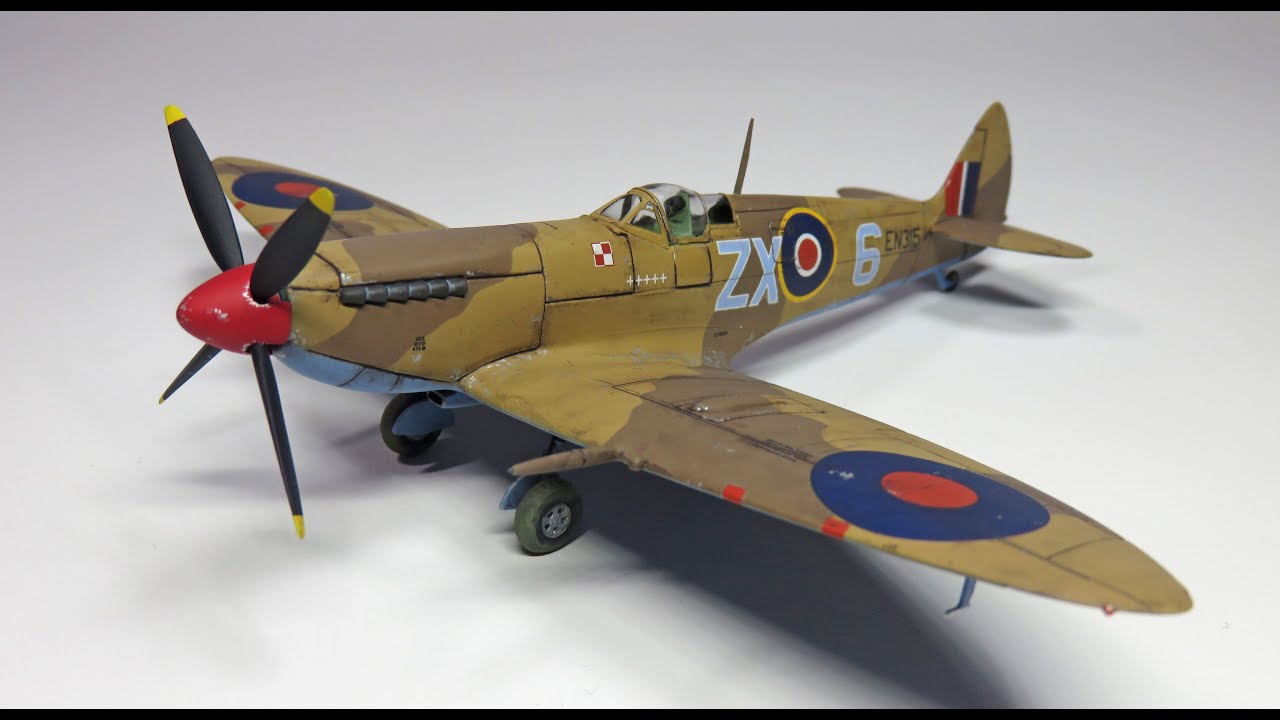 Matchbox 1:72 Spitfire Mk IXe -Vintage Build-