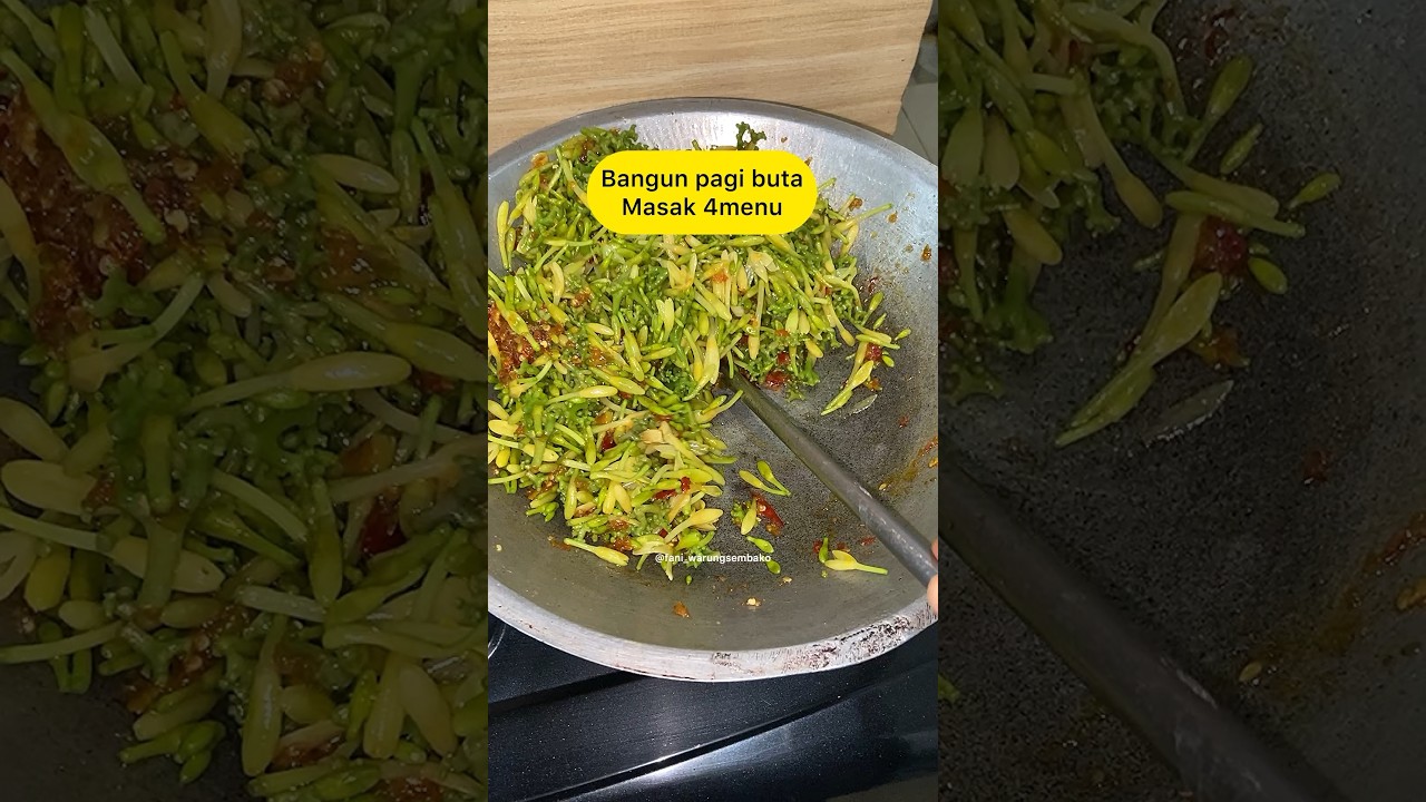 Masak 4menu rumahan bikin kalap nambah2 nasi #irtproduktif#menurumahan#menurumahansederhana