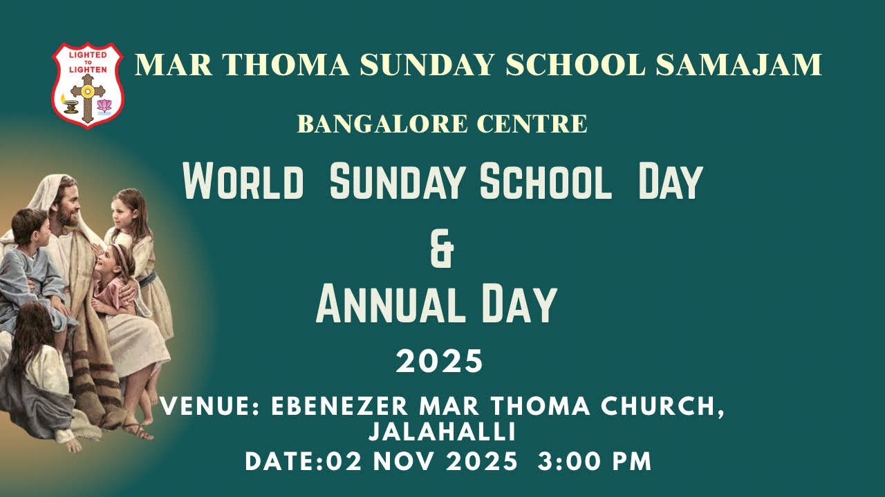 World Sunday School Day-Bangalore Centre