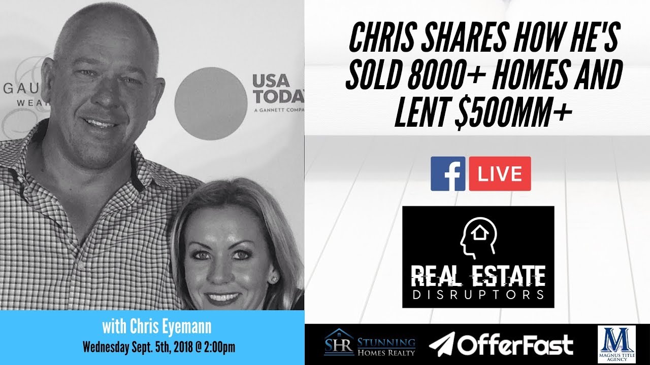 Wholesaling Real Estate | Chris Eymann on How He's Sold 8000+ Properties and Lent $1 Billion+