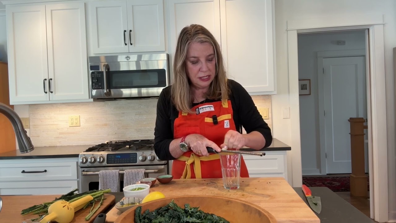 Kale Salad with a Sesame Crumble