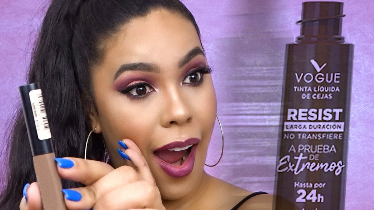 Tinta de Cejas Vogue a PRUEBA DE EXTREMOS!! #MaquillajeColombiano