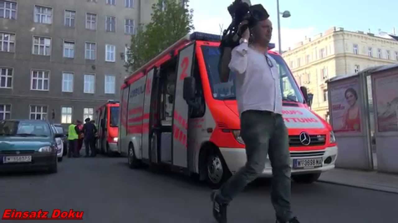 Stra&szlig;enbahn Unfall (21.4.15) Wien 9. Alsergrund