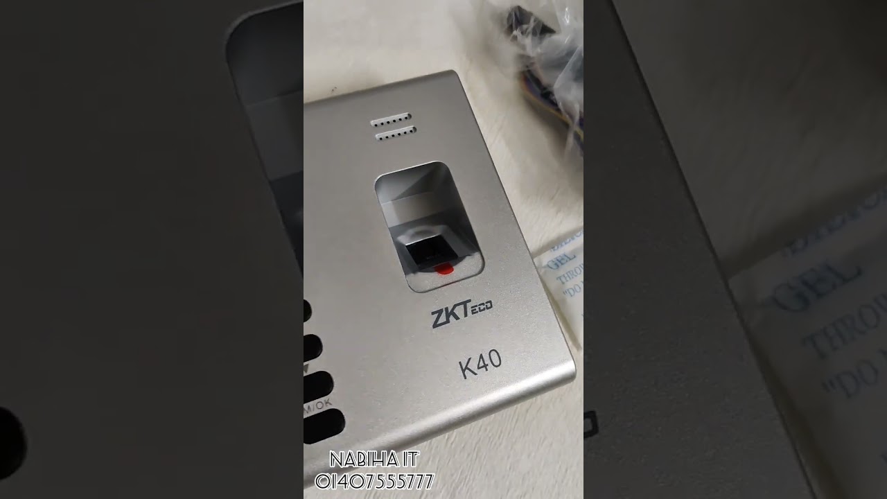 ZKTeco K40 Fingerprint Time Attendance Machine in Bangladesh #zkteco #zktecok40 #k40 #timeattendance