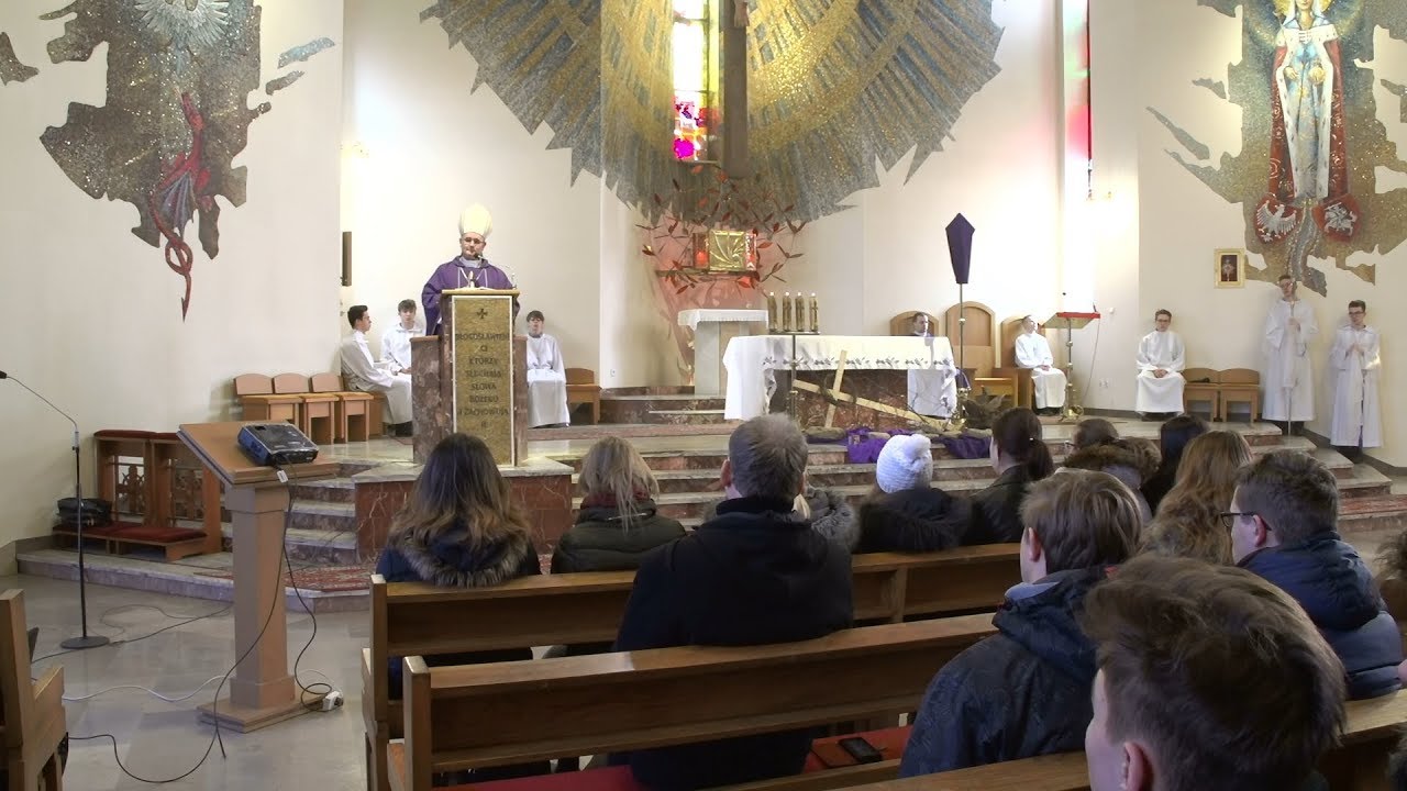 Rekolekcje bp. Andrzeja Przybylskiego dla młodzieży 2018