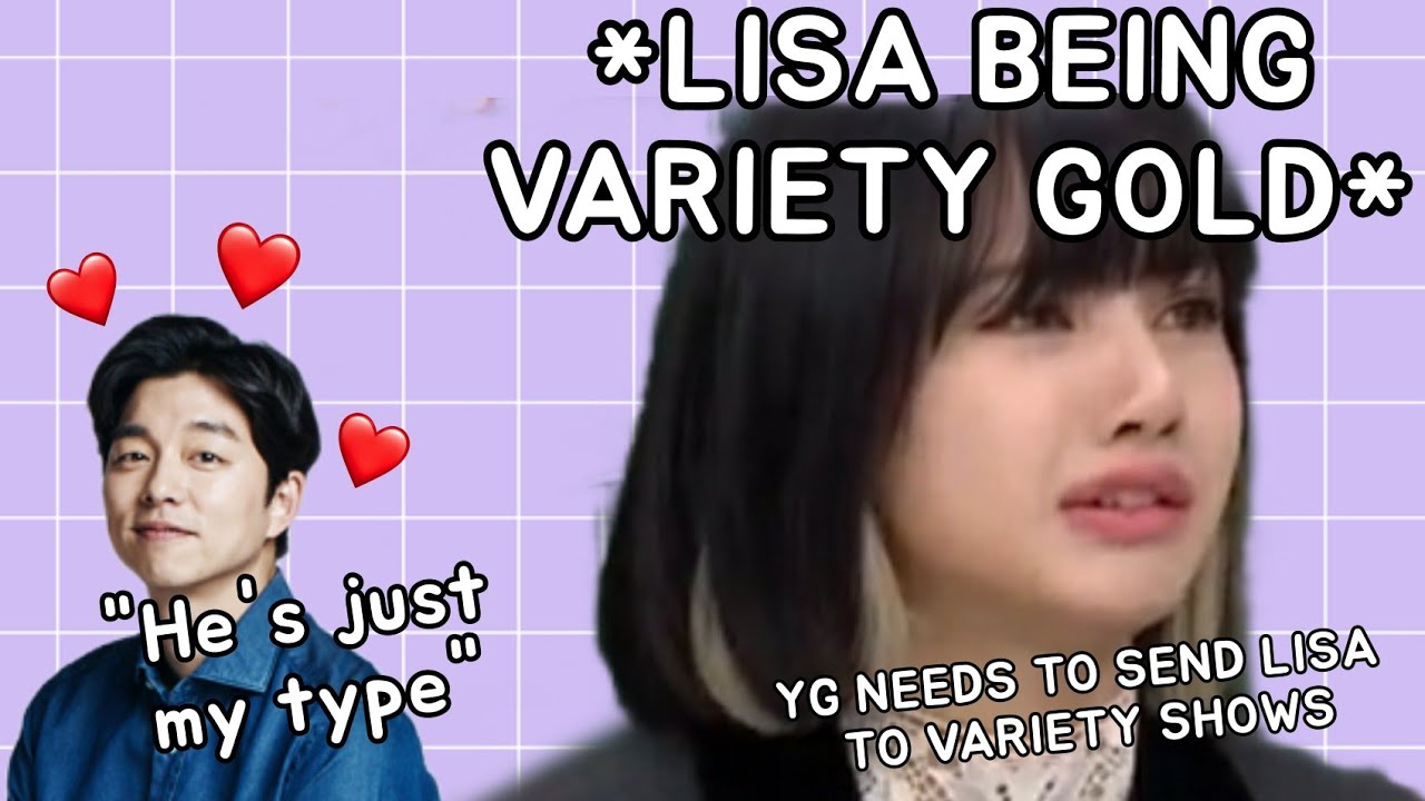 YG NEEDS TO SEND LISA TO VARIETY SHOWS  HERE'S WHY
