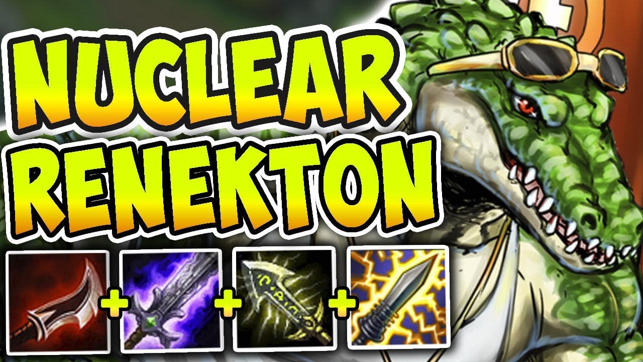 NUCLEAR ONE-SHOT RENEKTON MID! THE MOST LETHAL ONE-SHOT BURST [ INSTA-KILL W! ] - League of Legends