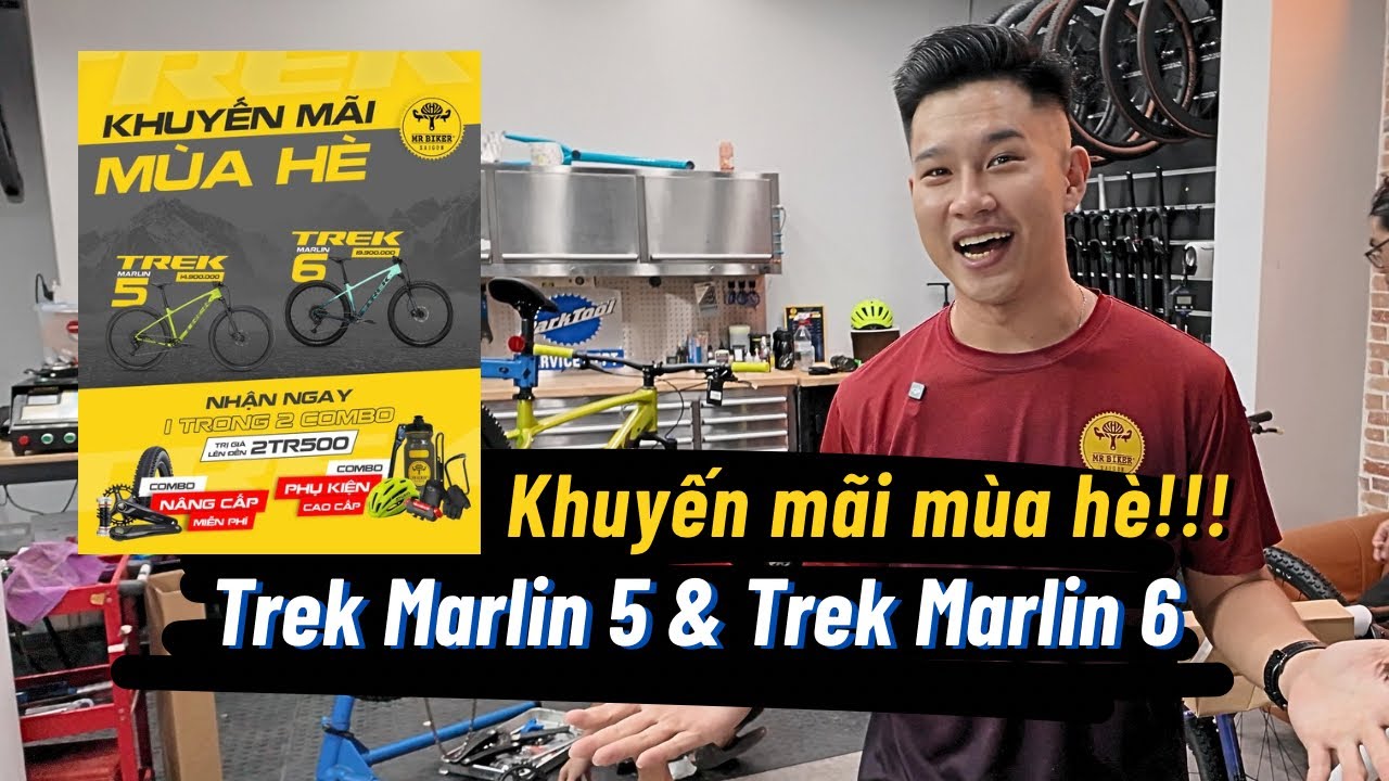TREK MARLIN 5 & TREK MARLIN 6 2024 KHUYẾN MÃI MÙA HÈ | MR BIKER SAIGON