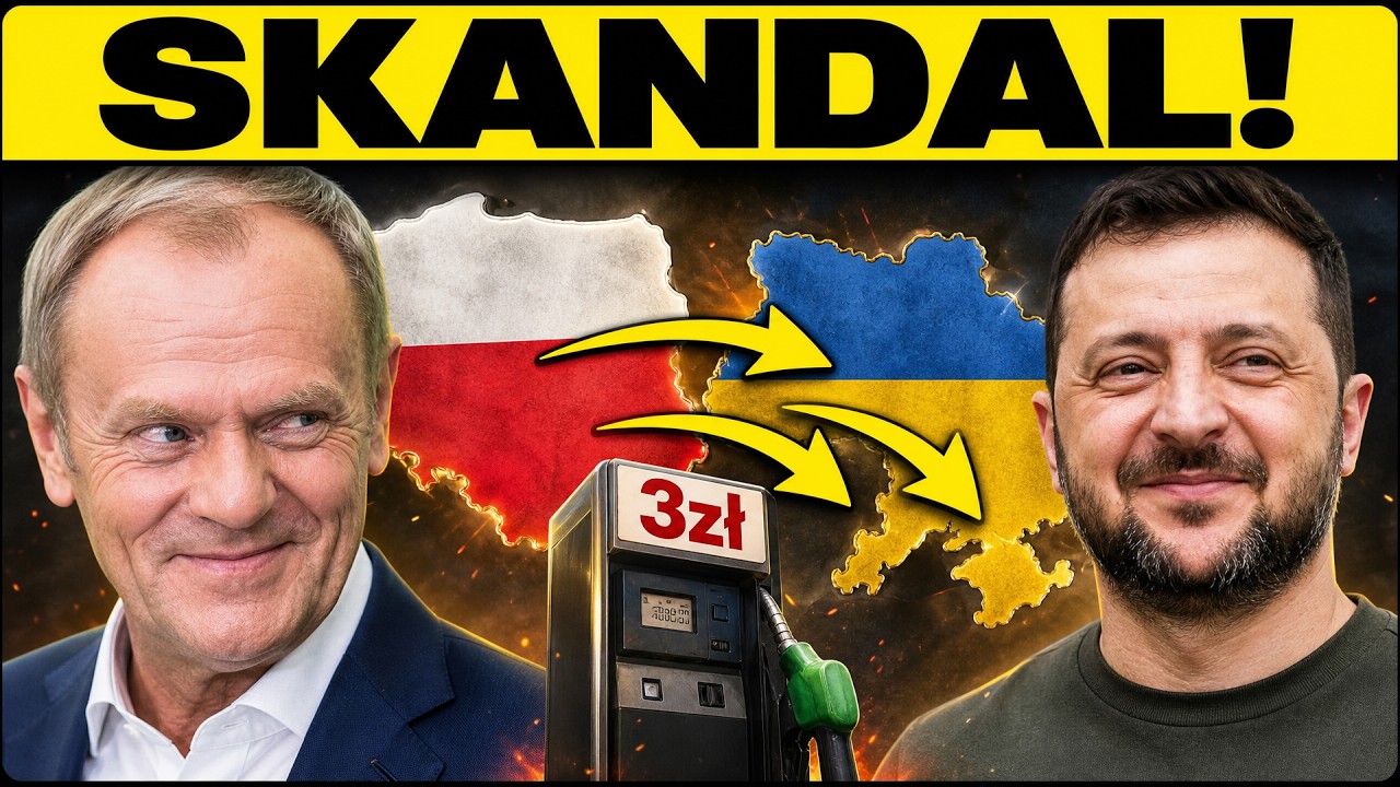 Bezczelny Tusk ODDAŁ Paliwo Po 3 ZŁ Ukraińcom?! Wyciekły Dokumenty Orlenu