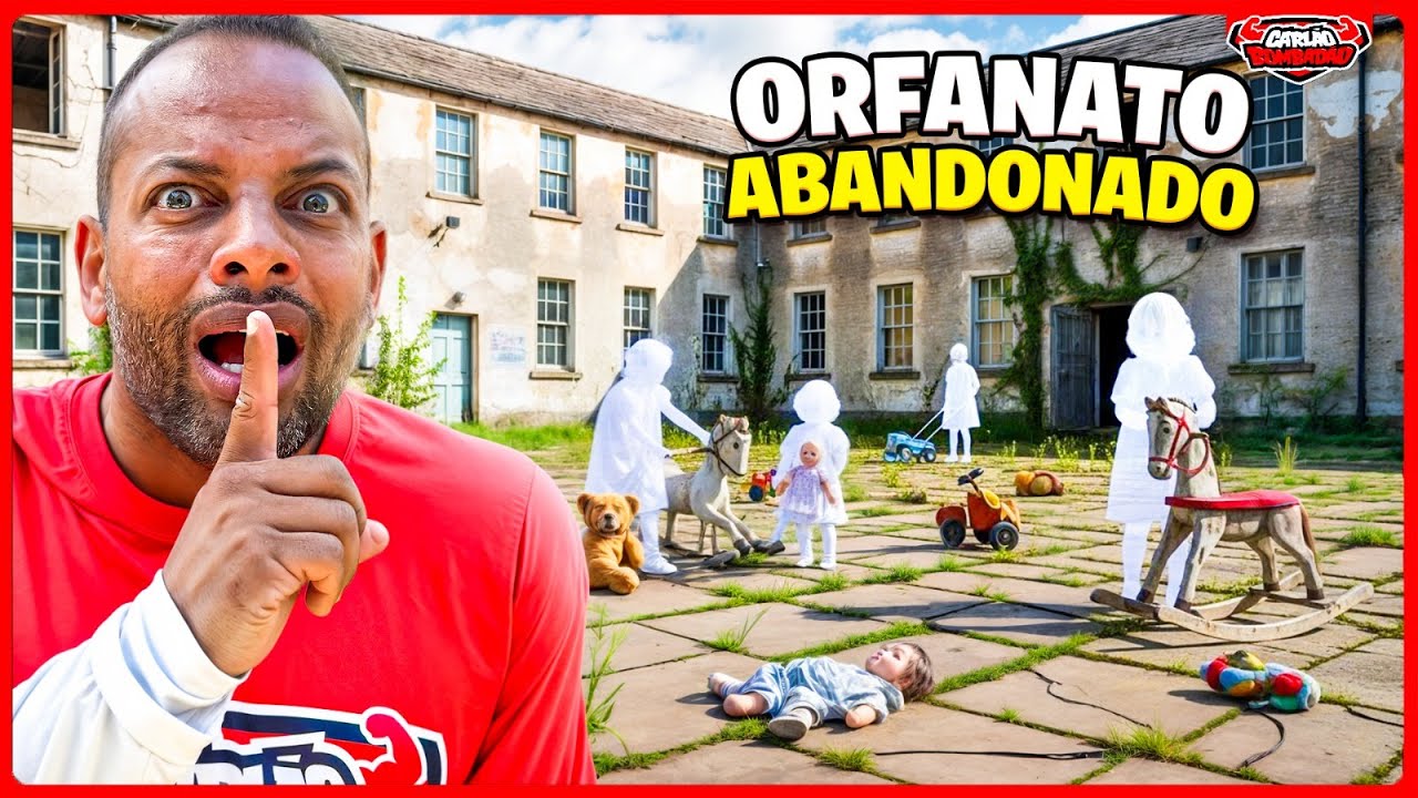 EXPLOREI UM ORFANATO ABANDONADO E DESCOBRI COISAS SINISTRAS ! - FOMOS PERSEGUIDOS