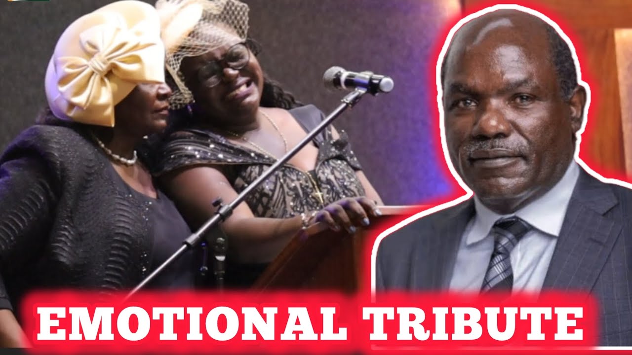 Wafula Chebukati’s little known daughter breaks down as she pays tribute to her dad