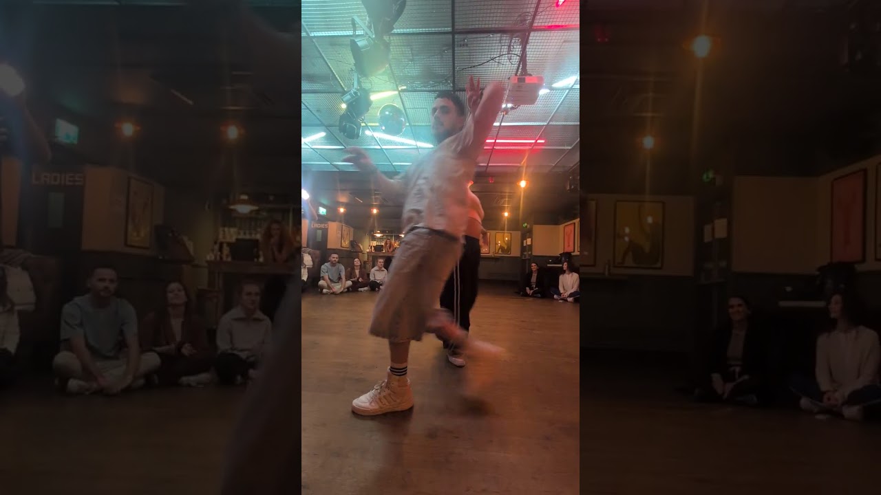 Argentina dance couple Lautaro and Ariana performs the 