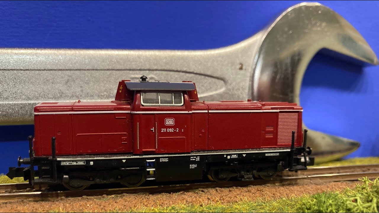 Spur N - Lokreinigung Fleischmann V100 - so mache ich das