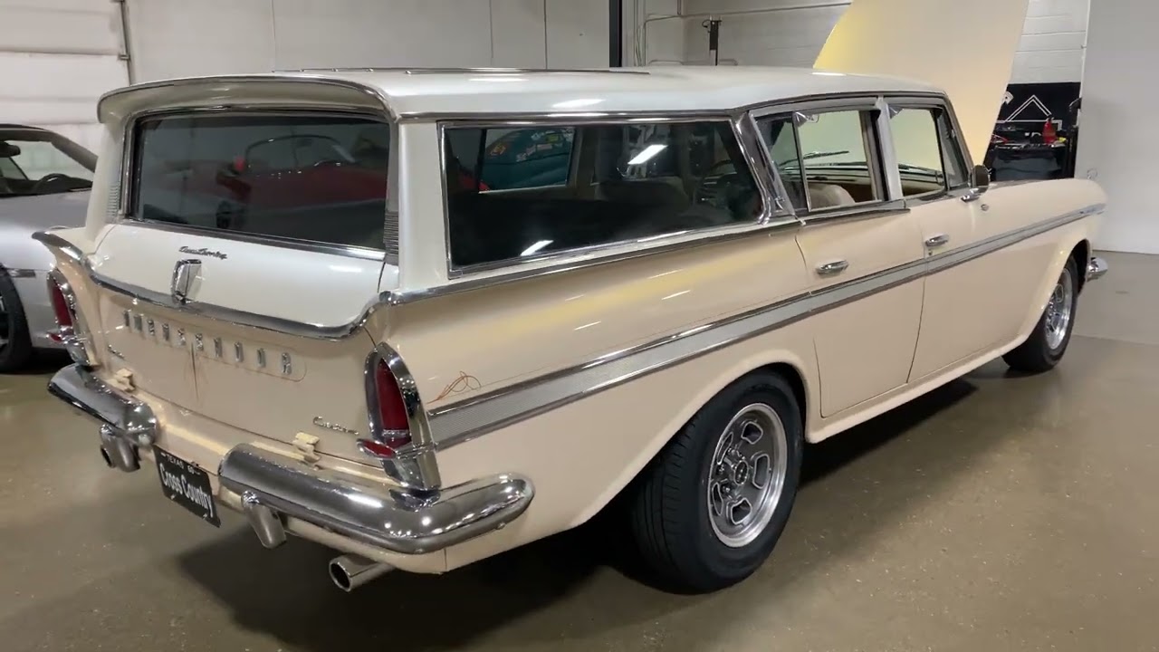 1960 AMC Rambler Ambassador Cross Country Wagon in White