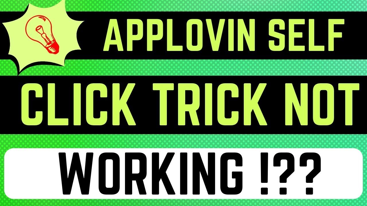 applovin all details about self click working or not | applovin high cpm app | applovin