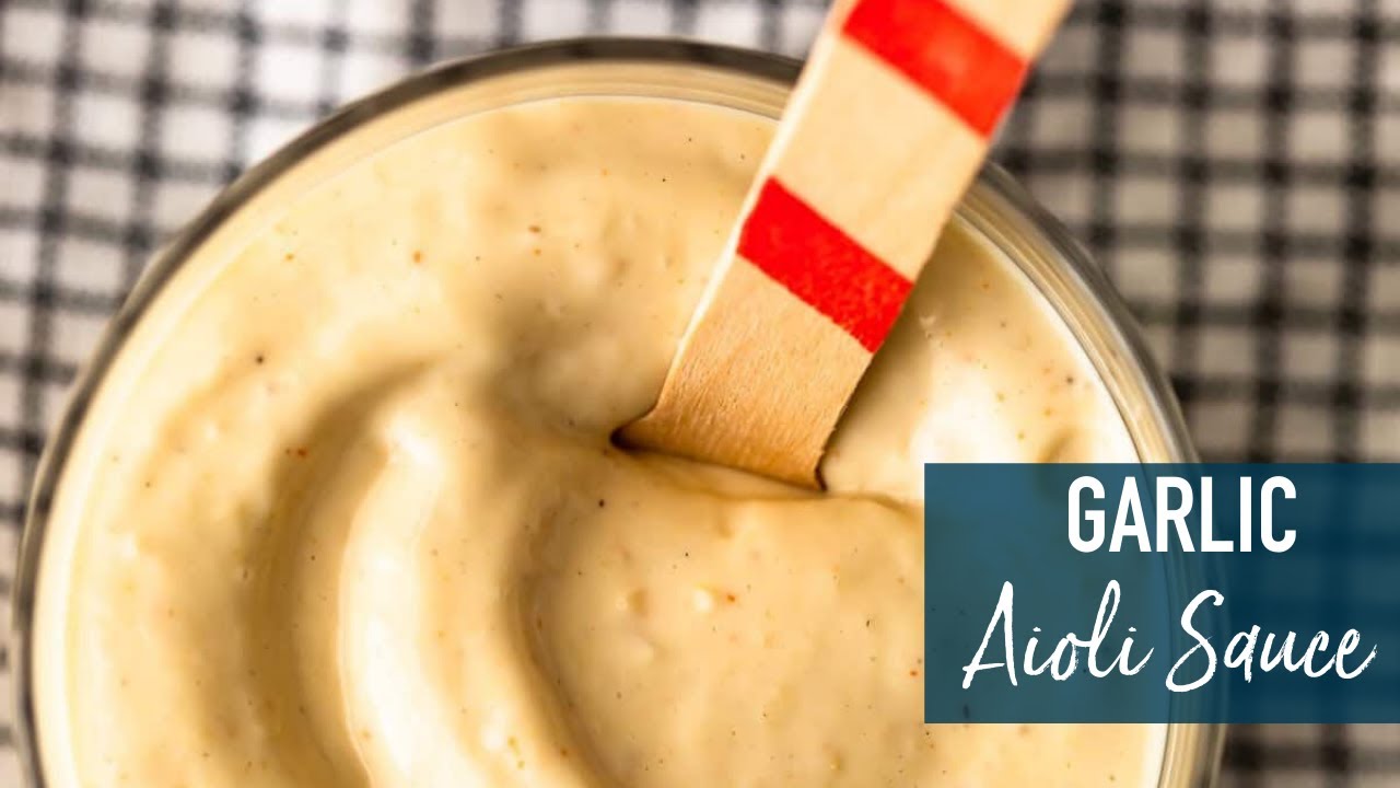 Garlic Aioli Sauce!