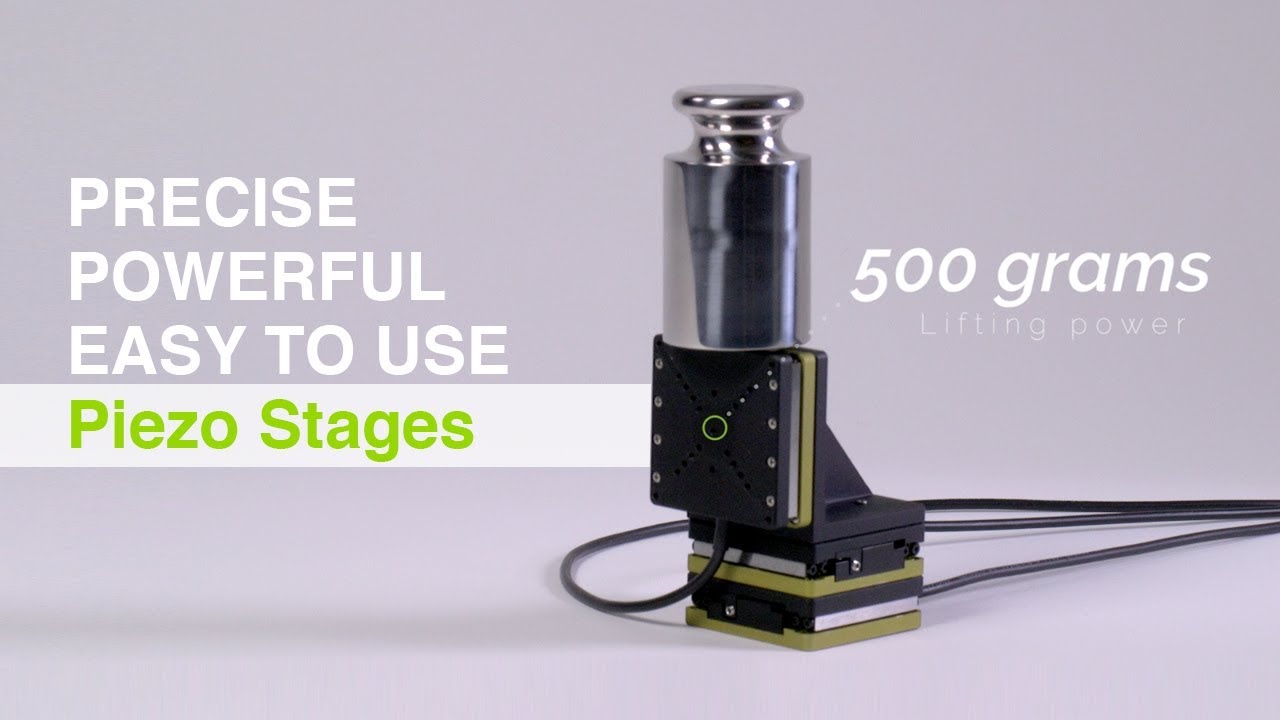 Piezo linear stages with a new level of precision, load capacity and ease of integration | Precibeo