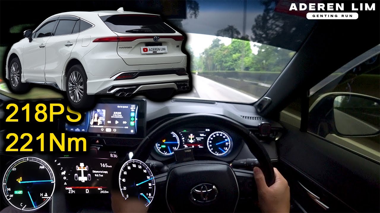 Part 2/2 | 2020 Toyota Harrier XU80 Hybrid | Malaysia #POV [Genting Run 冲上云霄] [CC Subtitle]