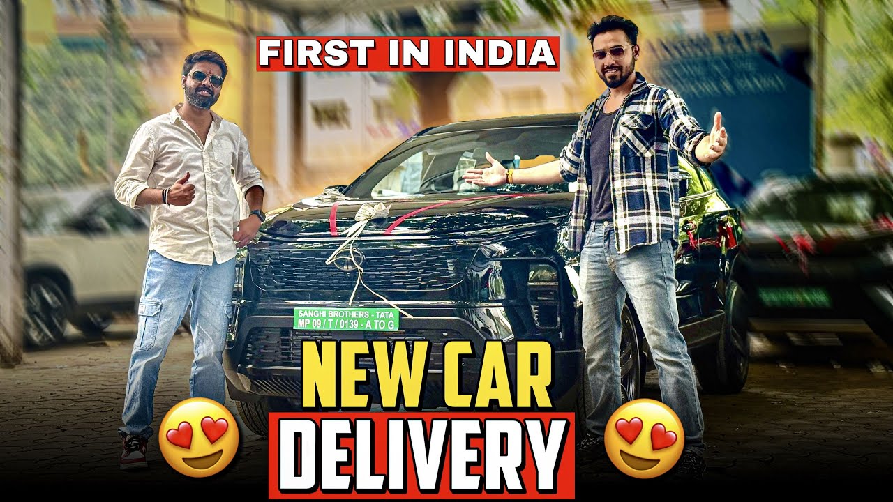 New Tata Safari Facelift Pure X Delivery 😍